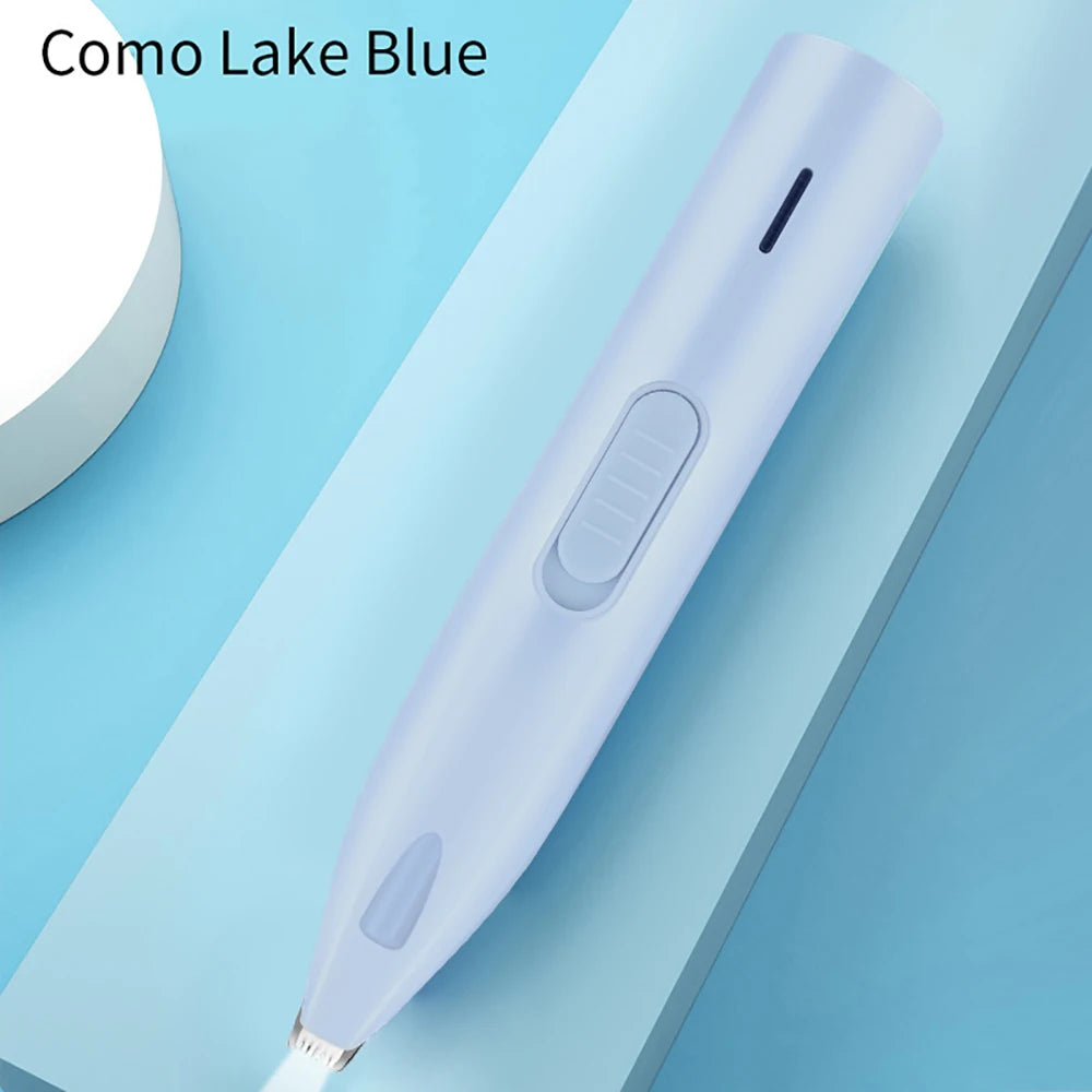 Professional Pet Hair Trimmer with LED Light
