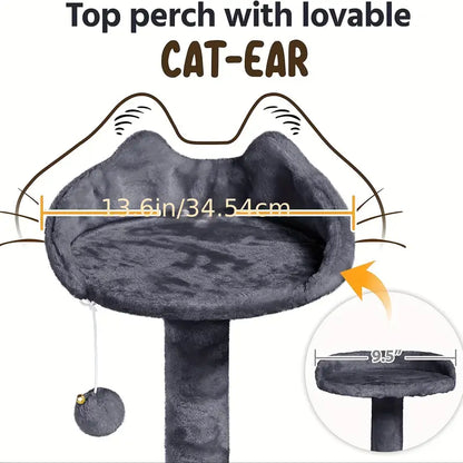 Ultimate Cat Tower Condo with Scratching Posts