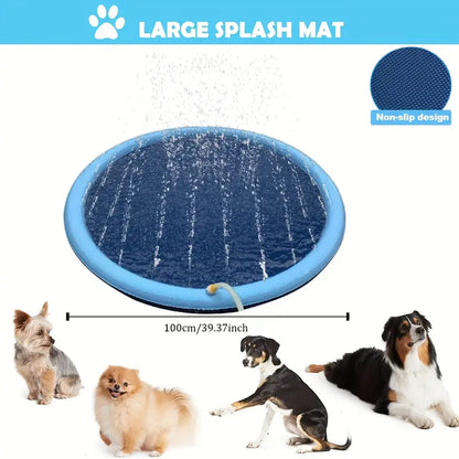 Summer Pet Splash Pad: Ultimate Cooling Fun for Dogs