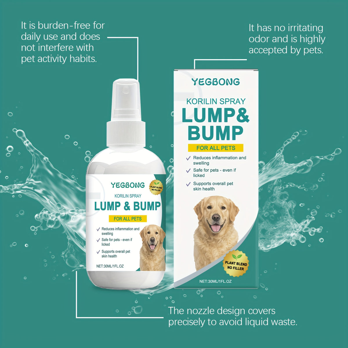 Gentle Pet Skin Care Spray - Soothe & Protect