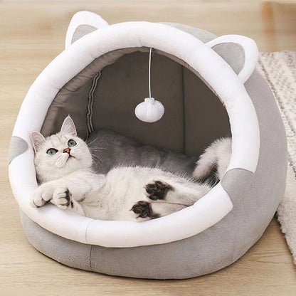 Cat Tent Bed with Soft Cushion