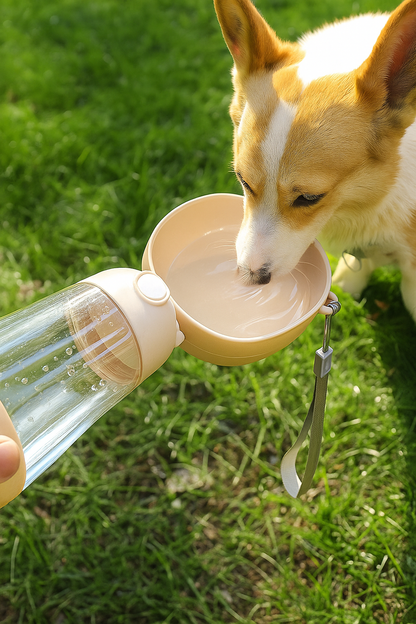 Portable Pet Water & Food Dispenser