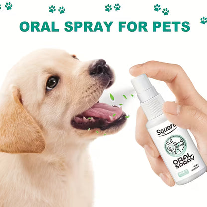 Pet Fresh Breath Spray - Natural Oral Care for Dogs & Cats