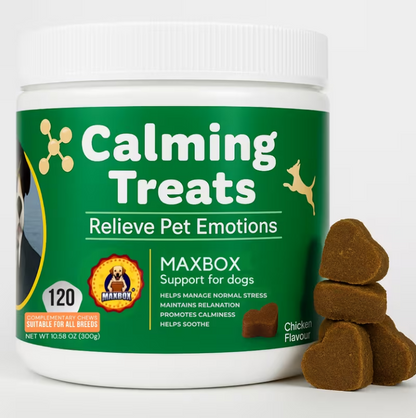 Calming Dog Treats - Natural Stress Relief Chews
