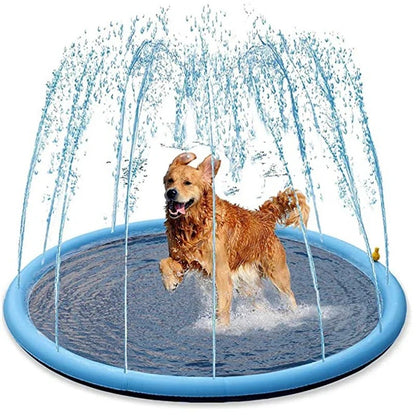 Summer Pet Splash Pad: Ultimate Cooling Fun for Dogs