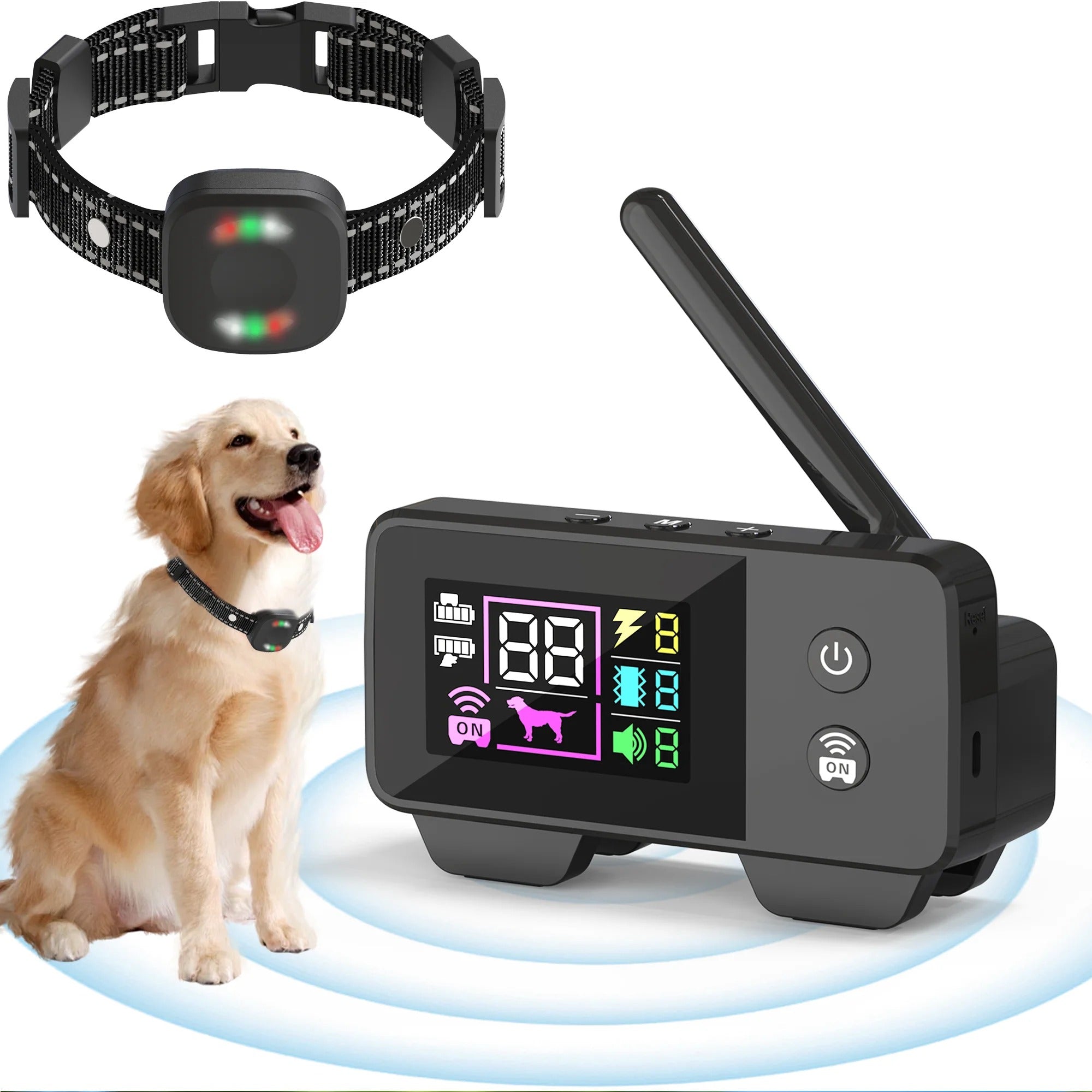 Ultimate 480m Wireless Dog Fence - Waterproof & Rechargeable